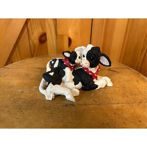 Ensco Kathy Wise 1996 Momma & Baby Calf (8181)